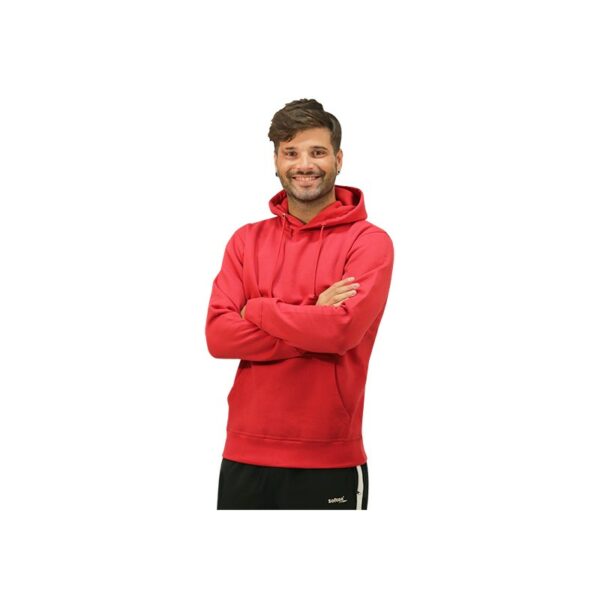 SUDADERA SOFTEE KELVIN INFANTIL - 8 AÑOS, NEGRO CAPUCHA - Imagen 4
