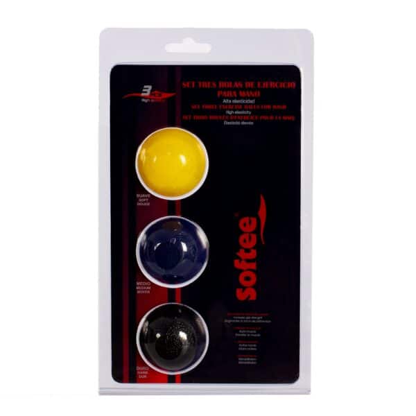 SET TRES BOLAS EJERCICIO PARA MANO - Imagen 5