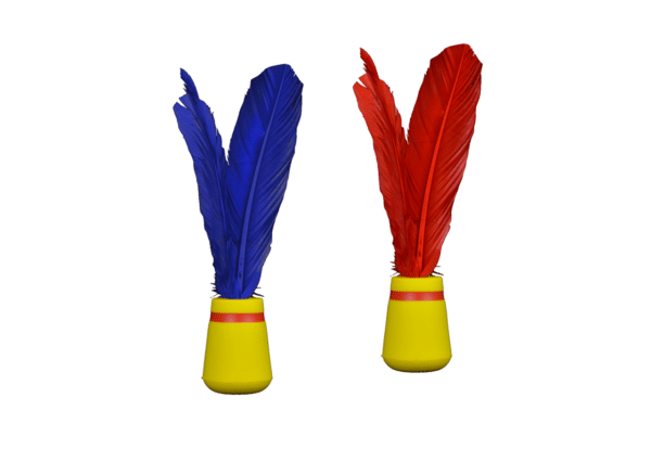Indiaka de pluma artificial - Imagen 2