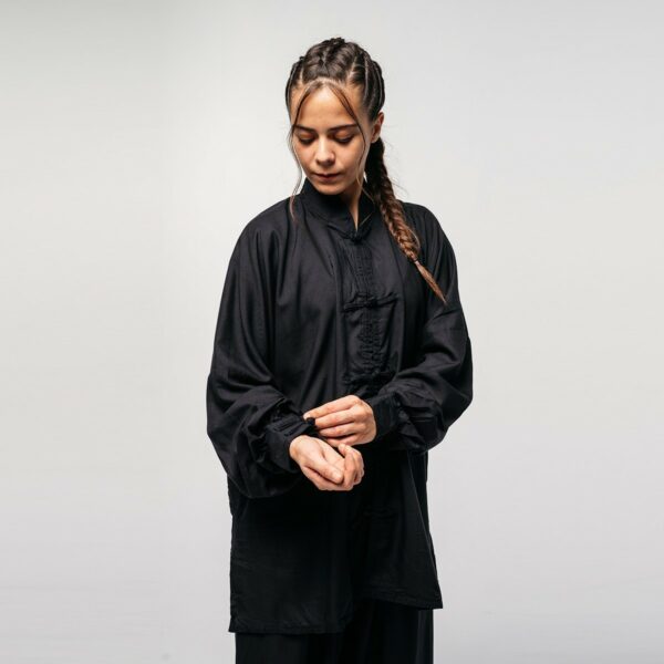Chaqueta Tai Chi Training. Negro. 7 - Imagen 5