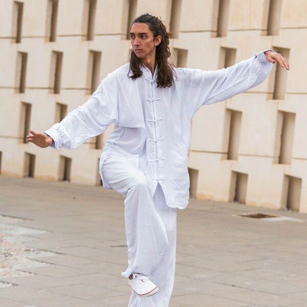 Chaqueta Tai Chi Training. Blanco. 000 - Imagen 2