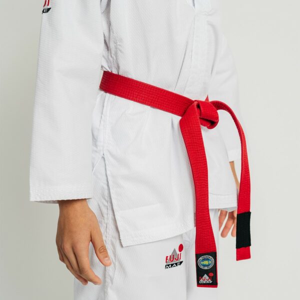 Cinturón ITF Bicolor. SR.. Rojo-Negro. 180/220cm - Imagen 3