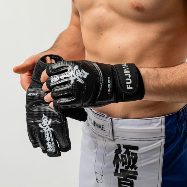Guantes Kyokushin Kenshin. L BLANCO/NEGRO - Imagen 13