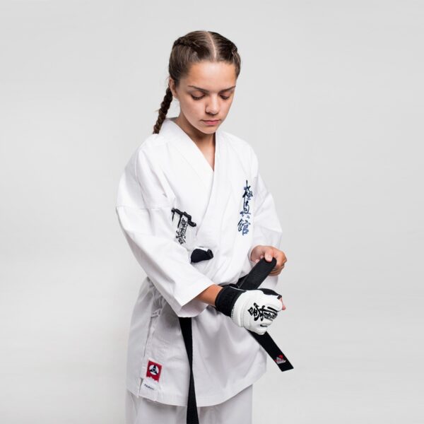 Guantes Kyokushin Kenshin. L BLANCO/NEGRO - Imagen 6