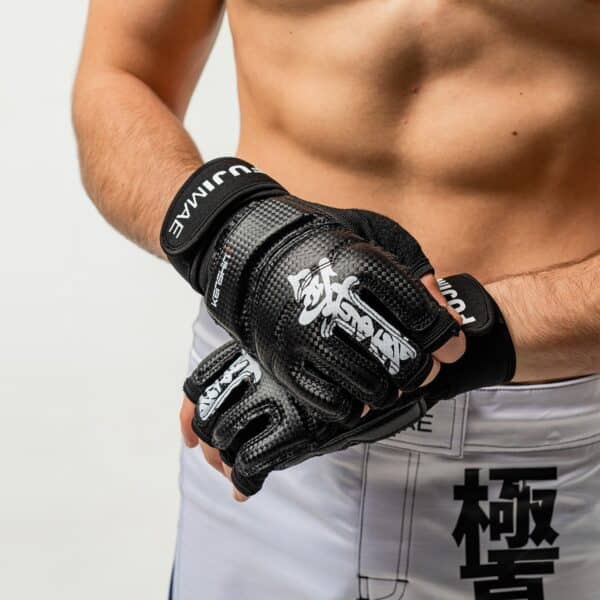 Guantes Kyokushin Kenshin. L BLANCO/NEGRO - Imagen 12
