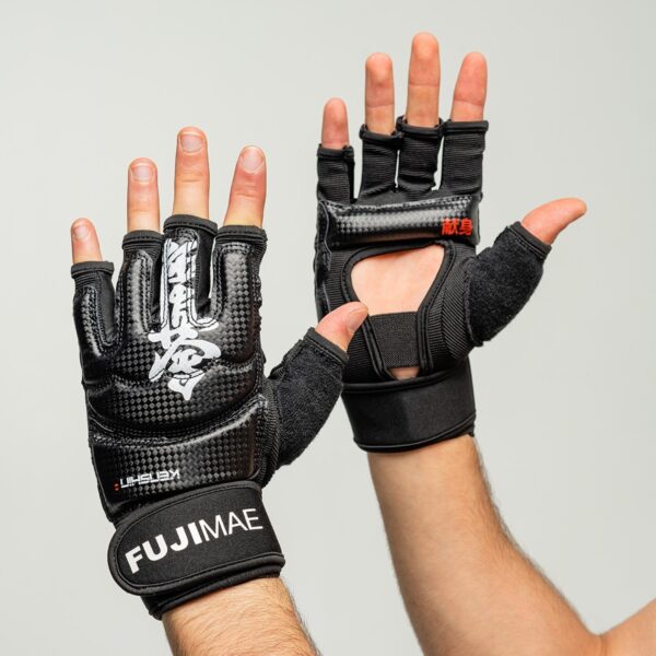Guantes Kyokushin Kenshin. L BLANCO/NEGRO - Imagen 11