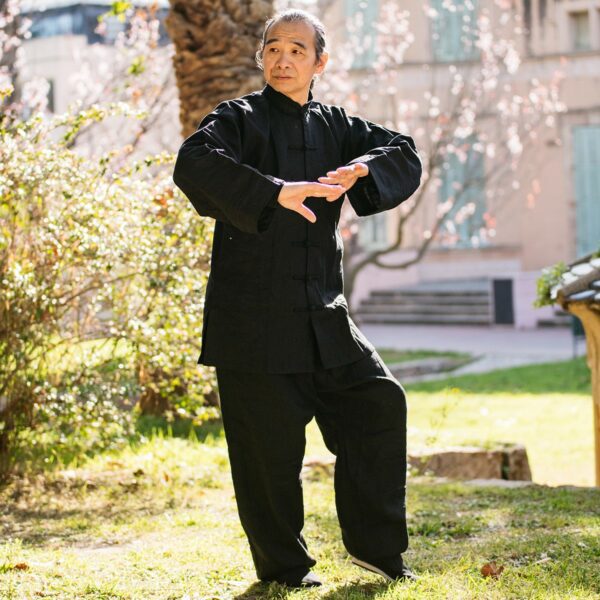 Pantalón Kung Fu Lino. XL