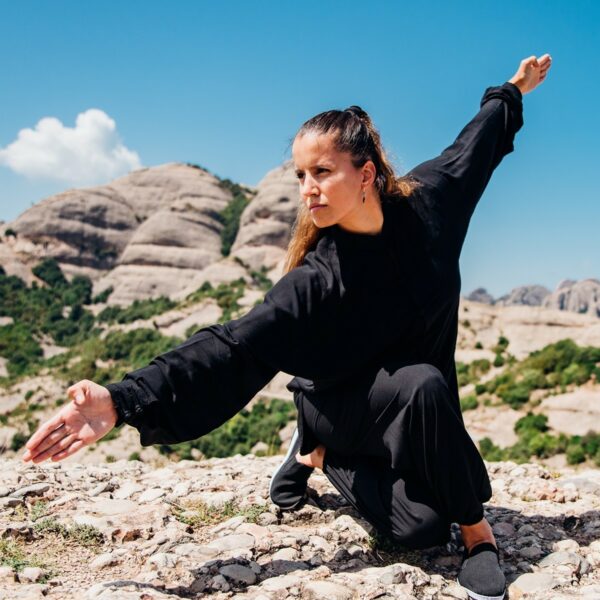 Uniforme Tai Chi Qïng. Negro. XL - Imagen 3