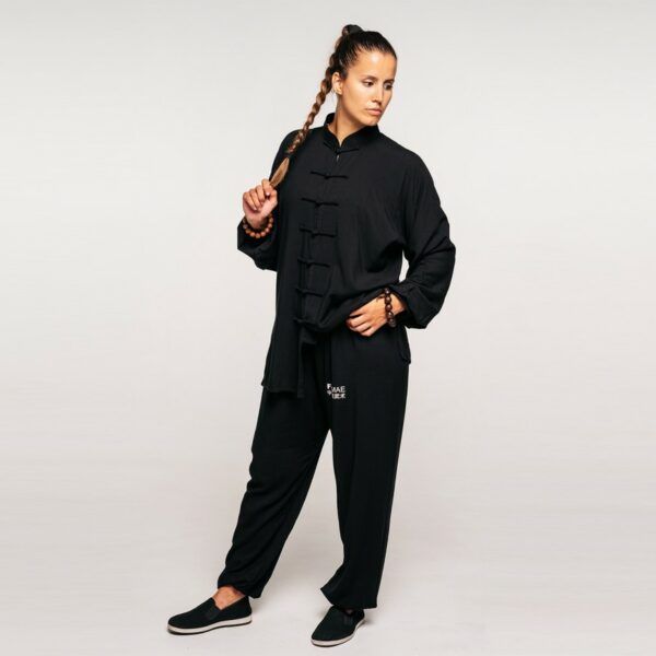 Uniforme Tai Chi Qïng. Negro. XL