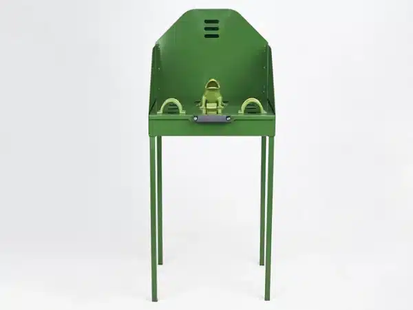 MESA DE RANA/SAPO MUEBLE METALICO JUEGO - Imagen 8