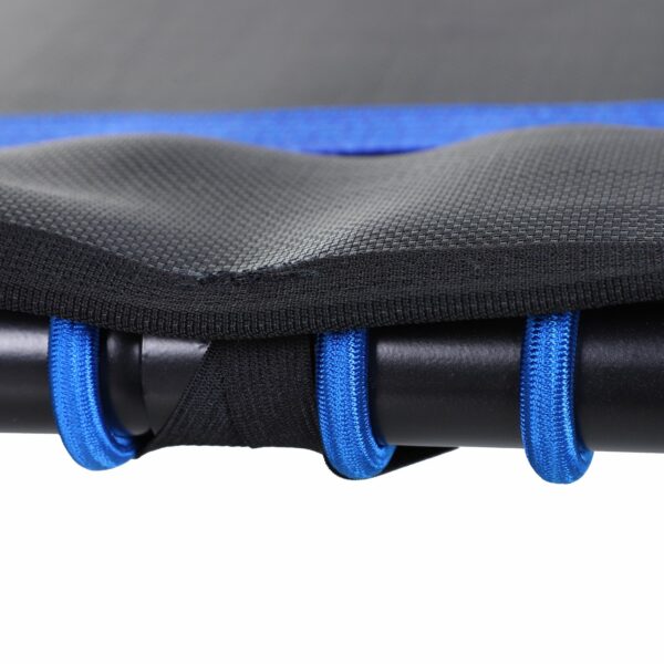 Trampolín Hexagonal Gimnasio para Power Jump Manillar Regulable Azul Φ122x 122/130/138 - Imagen 4