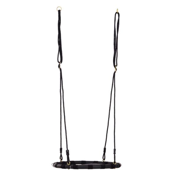Columpio para Niños Columpio Nido Infantil Columpio de Árbol Forma Redonda Carga 100kg Asiento Cómodo Tela de Oxford - Imagen 5