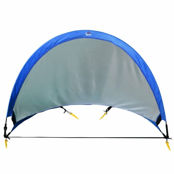 Set de 2 Porterías de Fútbol POP-UP Plegable Portátil para Niños 120x84x85 cm Azul preguntar stock - Imagen 9