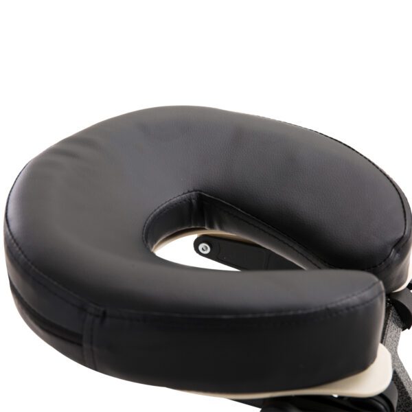 Silla de Masaje Plegable Portátil para Fisioterapia Rehabilitación Tatuaje Sillón de Tratamiento Ajustable con Bolsa de Transporte Acero Carga 150kg - Imagen 4