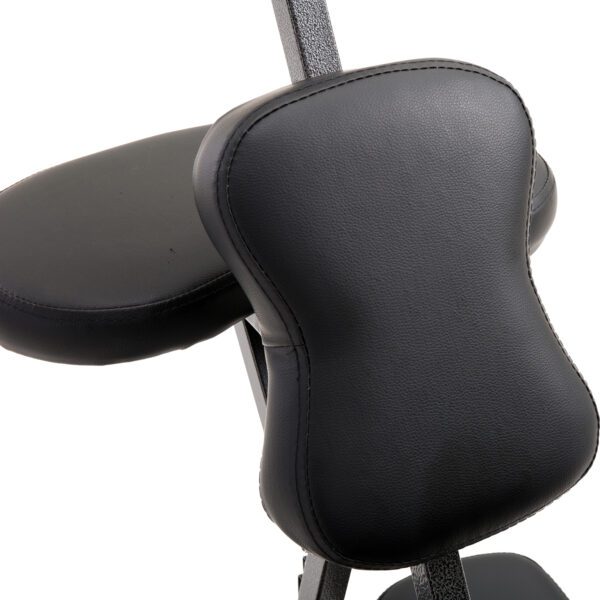 Silla de Masaje Plegable Portátil para Fisioterapia Rehabilitación Tatuaje Sillón de Tratamiento Ajustable con Bolsa de Transporte Acero Carga 150kg - Imagen 2