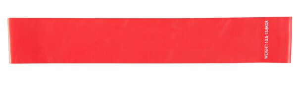 Banda latex loop FUERTE. 30x5cmx0.9mm 13-16kg. ROJO