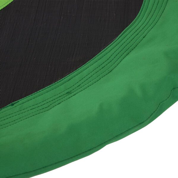 Columpio Nido Infantil Columpio de Árbol Forma Redonda Columpio para Niños Carga 100kg Jardín Exterior al Aire Libre Asiento Cómodo Tela de Oxford Negro y Verde - Imagen 2