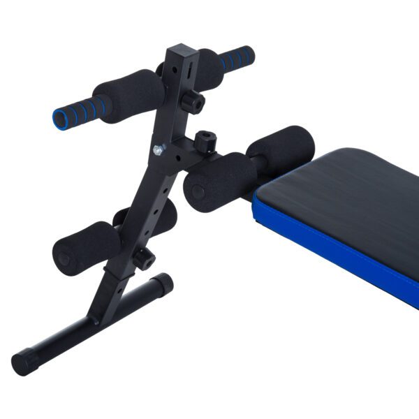 Carga 110kg Banco de Musculación Banco Abdominal Pesas Plegable Ajustable a 4 Niveles - para Fitness Entrenamiento Acero - 144x47cm - Imagen 8
