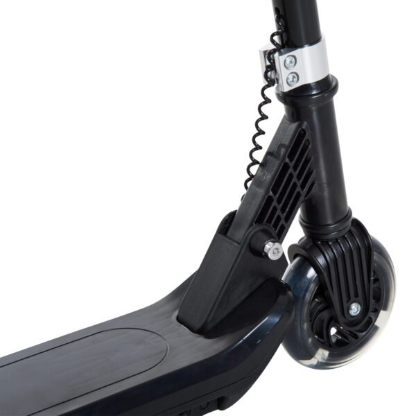 Patinete Eléctrico Scooter Manopatín con Manillar Ajustable Plegable con Doble Freno Carga 45kg - Negro - 70x34x70-84cm - Imagen 4