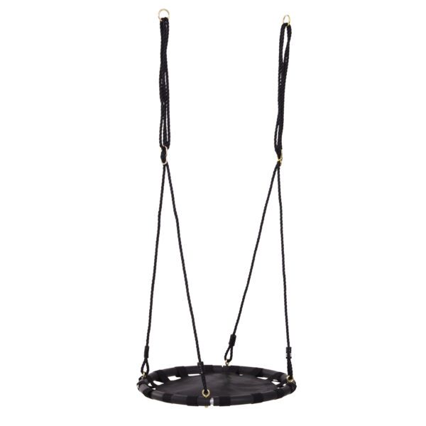 Columpio para Niños Columpio Nido Infantil Columpio de Árbol Forma Redonda Carga 100kg Asiento Cómodo Tela de Oxford - Imagen 8