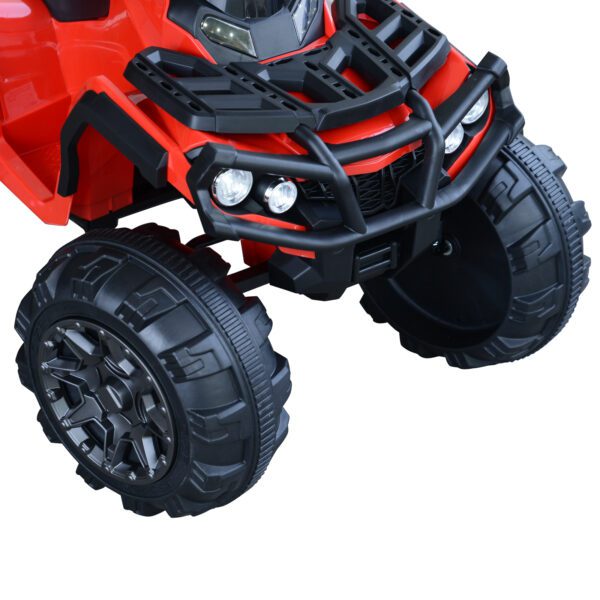 Quad Eléctrico Infantil Coche Eléctrico Cuatrimoto Batería 12V Para Niños mayores de 3 años- 103x68x73cm preguntar stock - Imagen 9