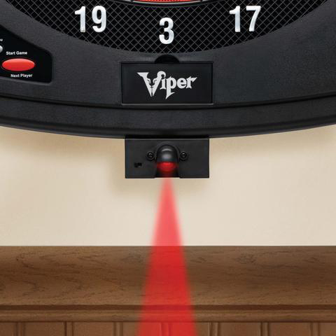 Viper Solar Blast - Diana electrónica de lujo, tamaño de más de 55 juegos,  pantalla LED de críquet de 4 paneles con puntuación automática con objetivo