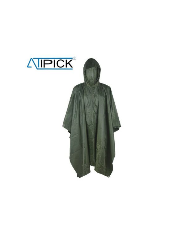 Poncho vinilo verde# - Imagen 3