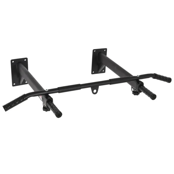 Barra de Musculación para Pared Entrenamiento de Dominadas Máx. 150kg Negro AGARRE SACO BOXEO - Imagen 8
