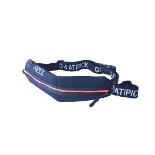 Riñonera de running neoprene. doble bolsillo con cremallera - Imagen 2