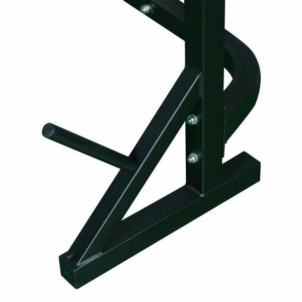 Banco de Pesas para Entrenamiento y Musculación Color Negro Acero PVC EVA - 175 x 98 x 130 cm - Imagen 3