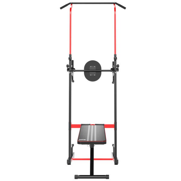 Multiestación de Musculación Plegable Altura Ajustable 94x174x180-230 cm Negro - Imagen 9