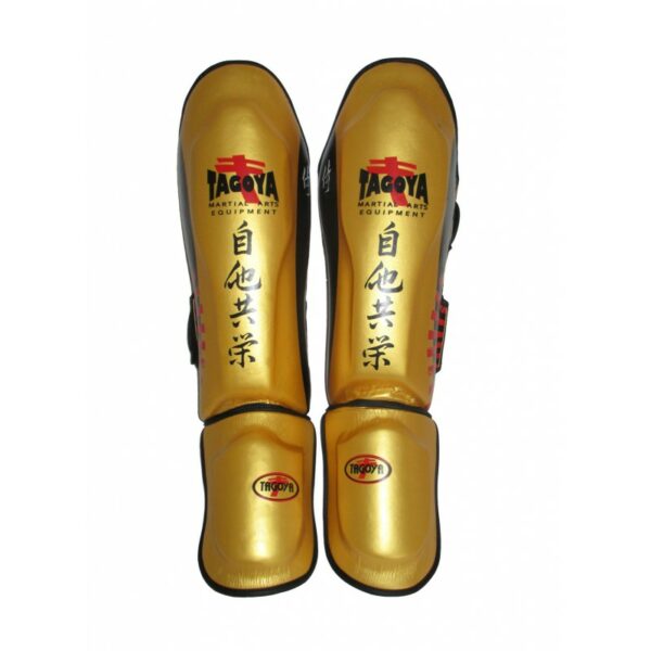 Espinilleras kick boxing Gold - Imagen 2