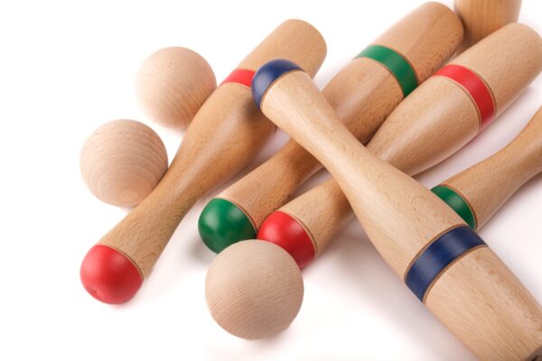 Juego de bolos en saco 24 CM MADERA - Imagen 7