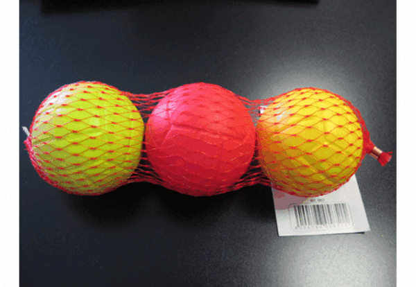 Pelota Goma compacta diámetro 5,8 (red de 3 Und.) - Imagen 2