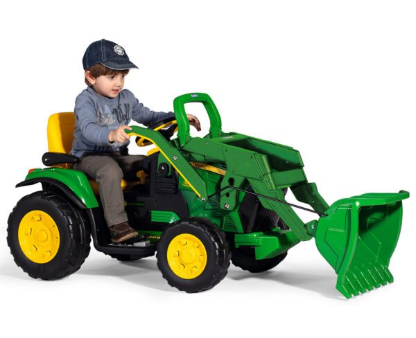 John Deere Ground Loader 12V con Pala tractor a bateria
