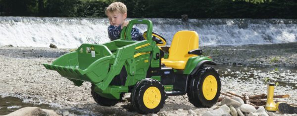 John Deere Ground Loader 12V con Pala tractor a bateria - Imagen 8