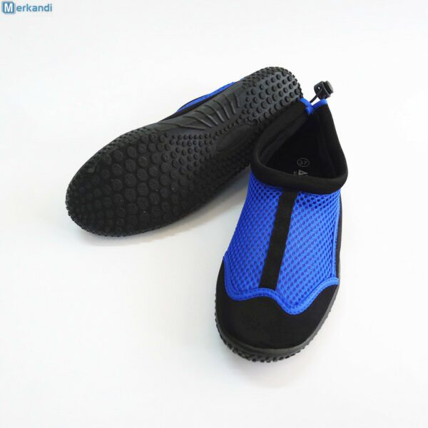 Escarpines neopreno negro/azul Tallas surtidas 41 a 45 PISCINAS NATACION