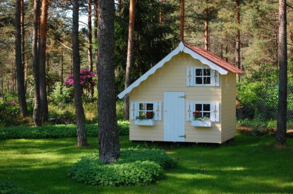 Casita infantil de madera Tom 220x180 cm 3.8 m2 - Imagen 8