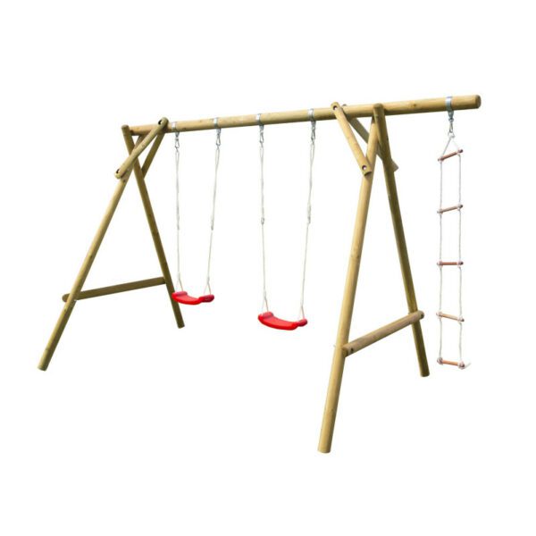 Columpio Infantil de Madera Magnus 380X194X230 - Imagen 2