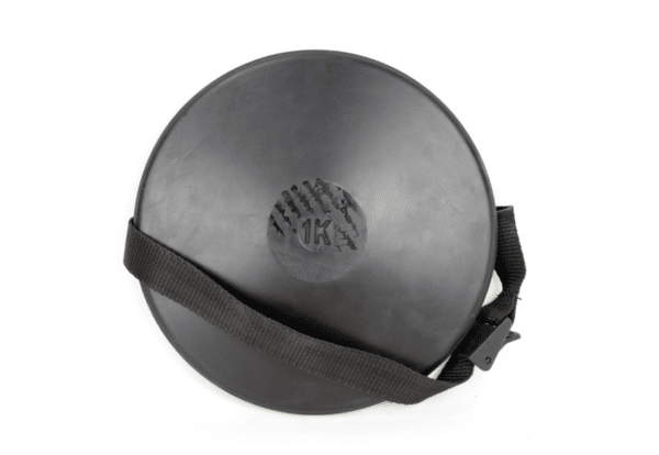 Disco caucho con Banda regulable para técnica - 1/2/1,6 kg. Negro ATLETISMO - Imagen 2