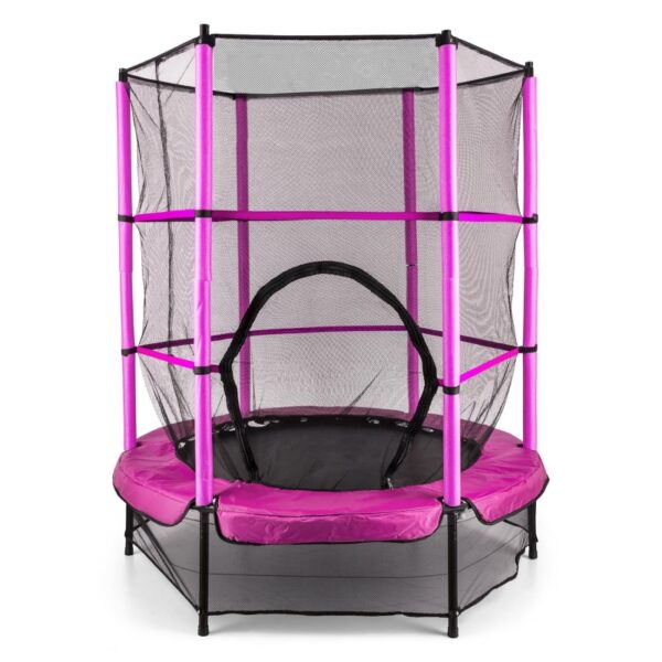 Camas Elásticas niños Ø140 m / Trampolines para niños 4.5FT ROSA/AZUL