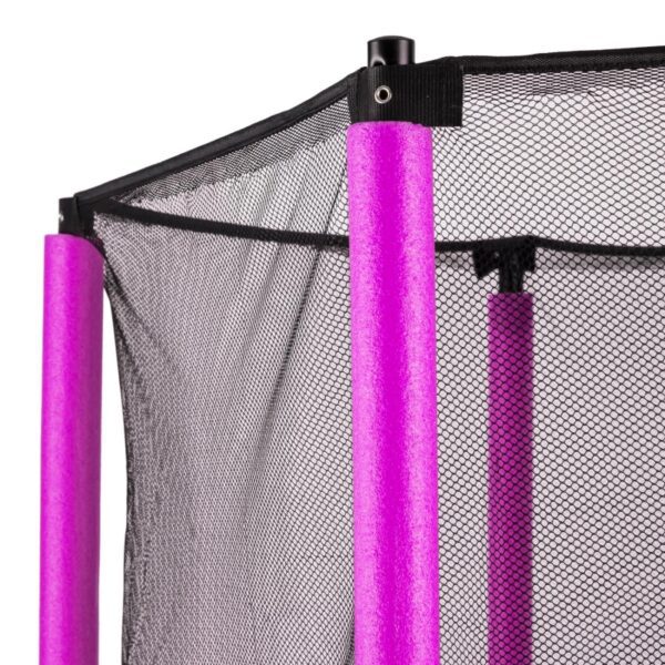 Camas Elásticas niños Ø140 m / Trampolines para niños 4.5FT ROSA/AZUL - Imagen 5
