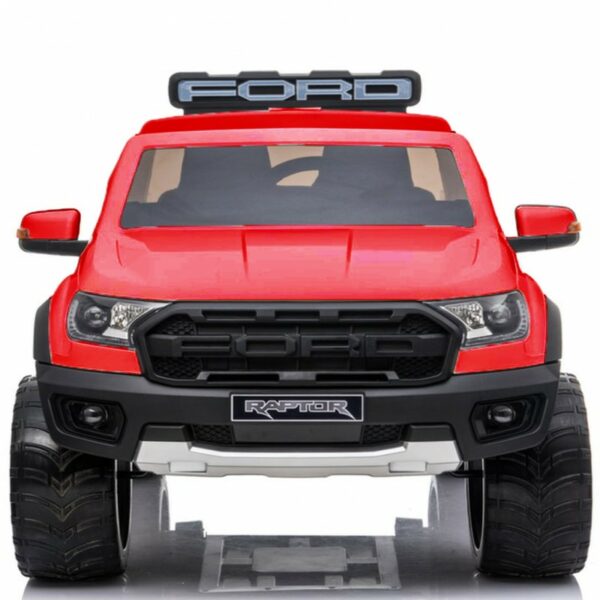 Ford Ranger Raptor TODO TERRENO ELECTRICO INFANTIL BLANCO/ROJO/AZUL DOS MOTORES