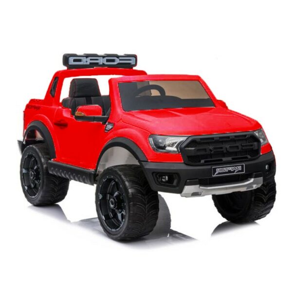 Ford Ranger Raptor TODO TERRENO ELECTRICO INFANTIL BLANCO/ROJO/AZUL DOS MOTORES - Imagen 2
