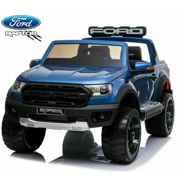 Ford Ranger Raptor TODO TERRENO ELECTRICO INFANTIL BLANCO/ROJO/AZUL DOS MOTORES - Imagen 10