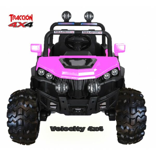 Velocity 4x4 TODO TERRENO ELECTRICO BLANCO/ROSA/ROJO - Imagen 2