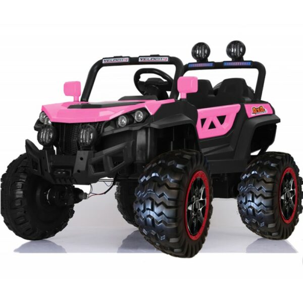 Velocity 4x4 TODO TERRENO ELECTRICO BLANCO/ROSA/ROJO