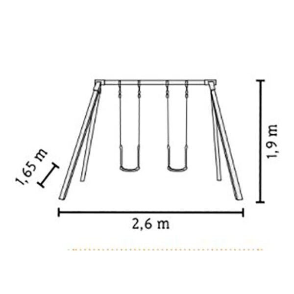 Columpio Magames Karai Junior MA700030 - Imagen 2
