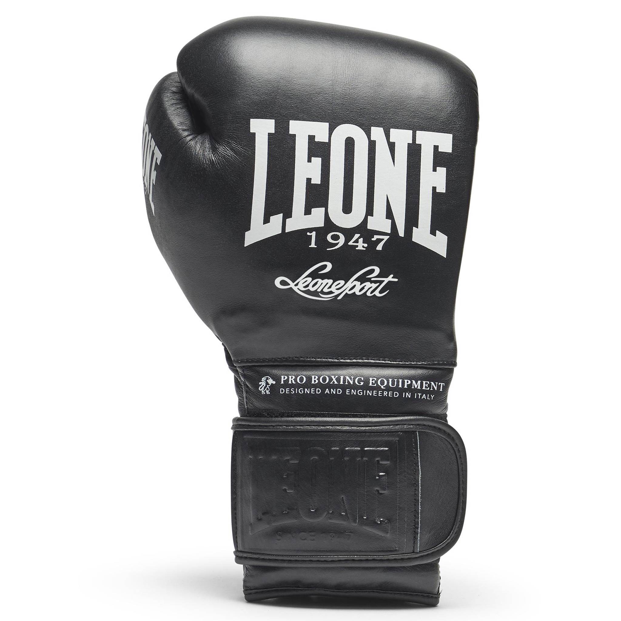 Guantes de Boxeo Leone 1947 “The Greatest” Color Negro GN111 REGALO VENDAS  - Lua Sports