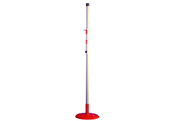 Saltometro Altura Aluminio POLANIK. Base circular. 70 a 200 cm. PAR.